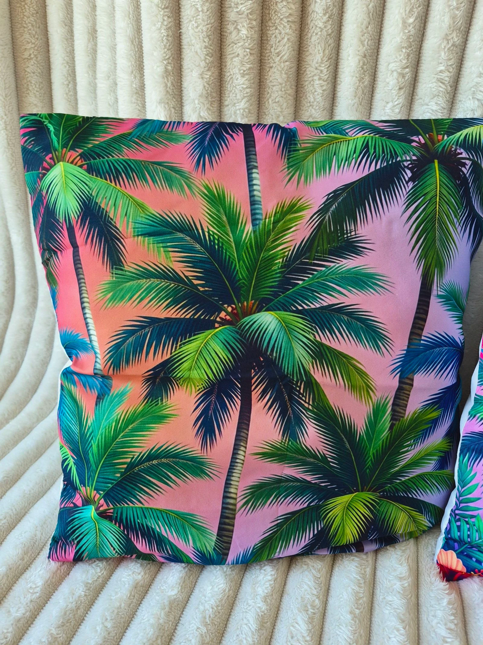 Set of 2 40x40cm cushion covers for interior and exterior home and garden furniture – photo 3